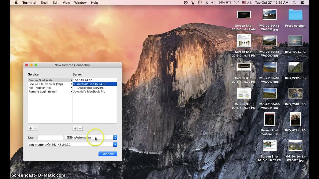 putty domain for mac